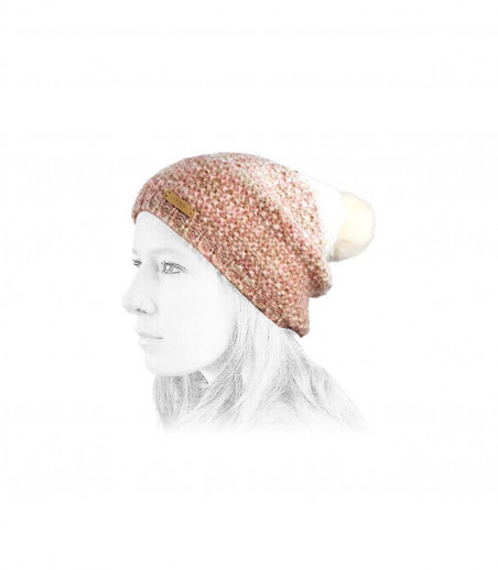 Barts bonnet long dégradé rose Barts bonnet long dégradé rose
